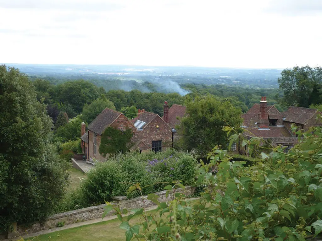 Churchill'in evi alma sebebi olan Chartwell House manzarası. 

Dök Mimarlık