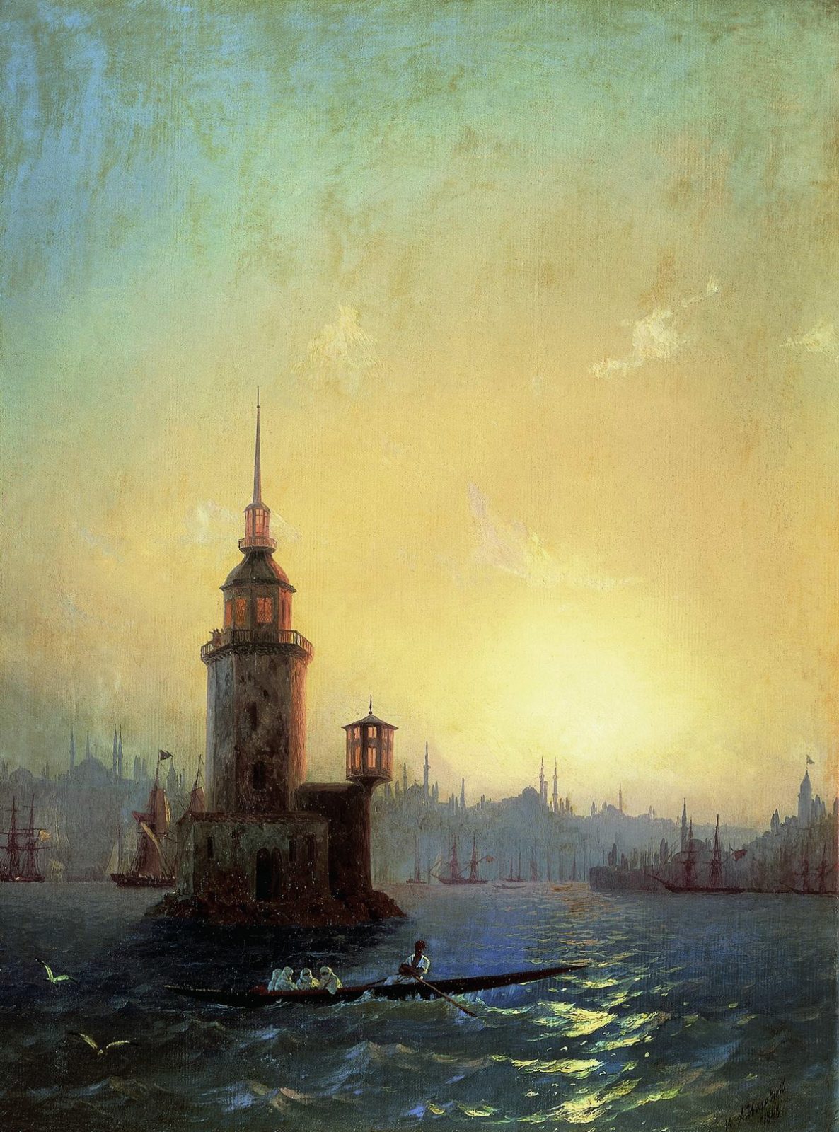 1848 Kız Kulesi-İvan Ayvazovski

Dök Mimarlık