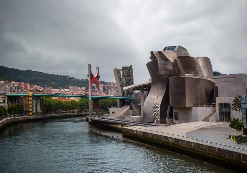 the guggenheim museum in bilbao spain