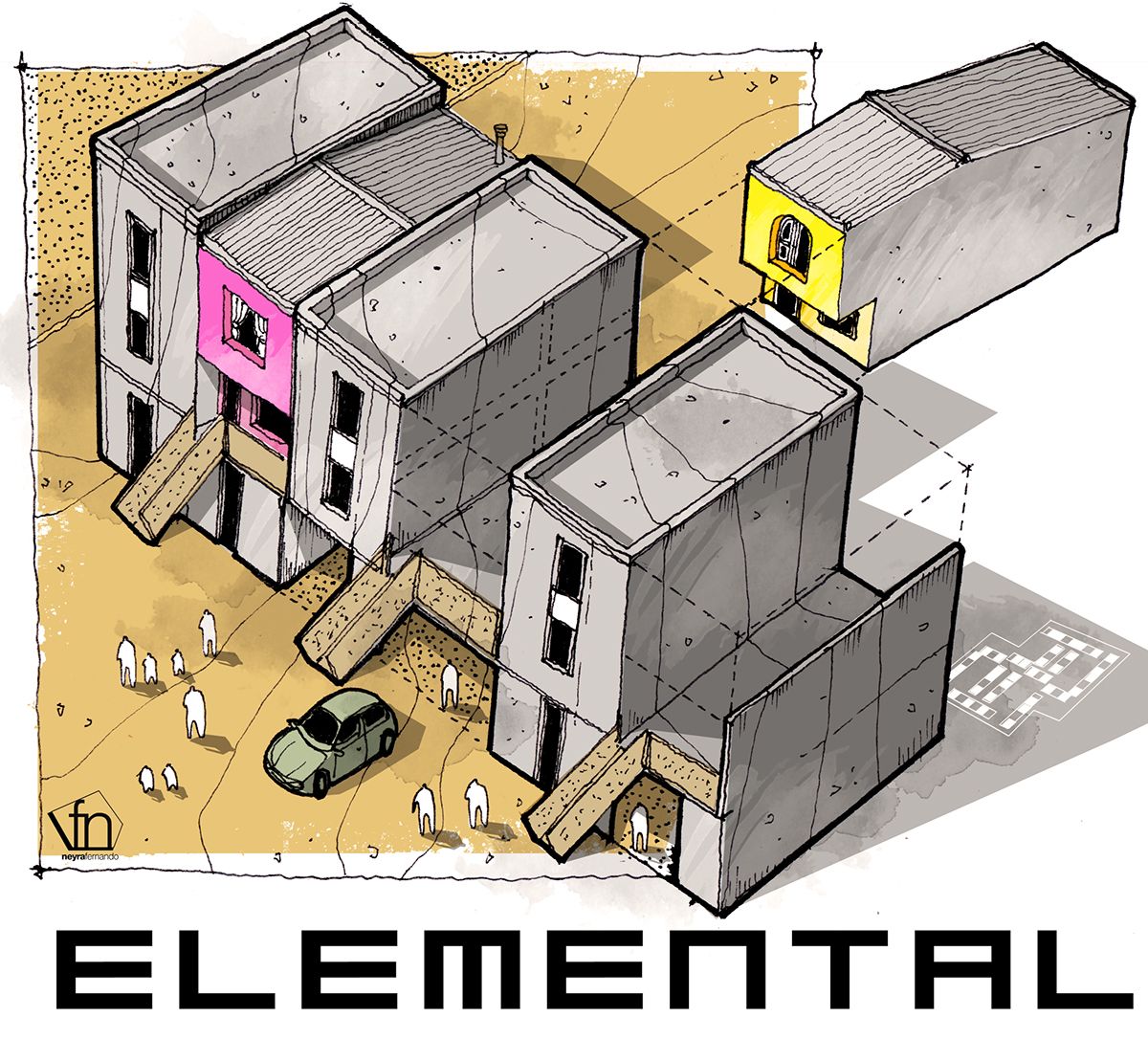 Quinta Monroy Elementals Radical Model For Social Housing - Image 2